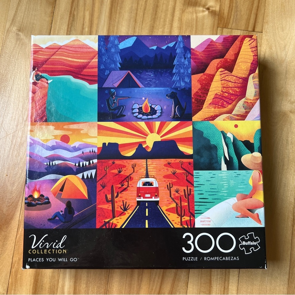 “Places You Will Go” Buffalo Vivid Collection 300-Piece Puzzle